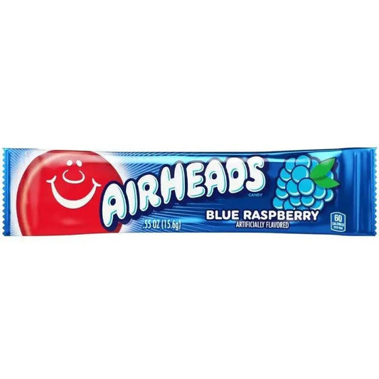 Airheads Blue Raspberry 15,6g - Americké sladkosti - OhMyCandyBox Chorvátsko