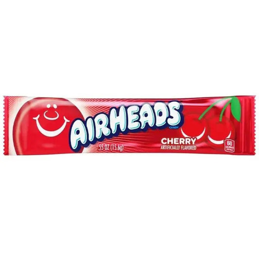 Airheads Cherry 15,6g - Americké sladkosti - OhMyCandyBox Chorvátsko