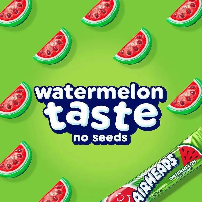 Airheads Watermelon 16g - Americké sladkosti - OhMyCandyBox Chorvátsko