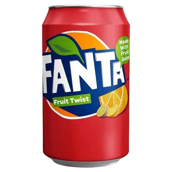 Fanta Fruit Twist 330ml - Americké sladkosti - OhMyCandyBox Chorvátsko