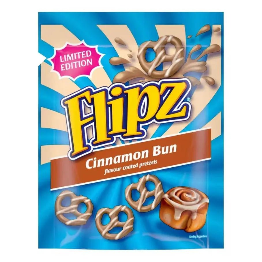 Flipz Pretzels Cinnamon Bun 90g - OhMyCandyBox