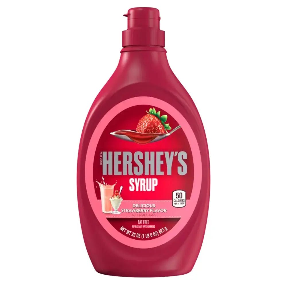 Hershey's Syrup Strawberry 623g - OhMyCandyBox