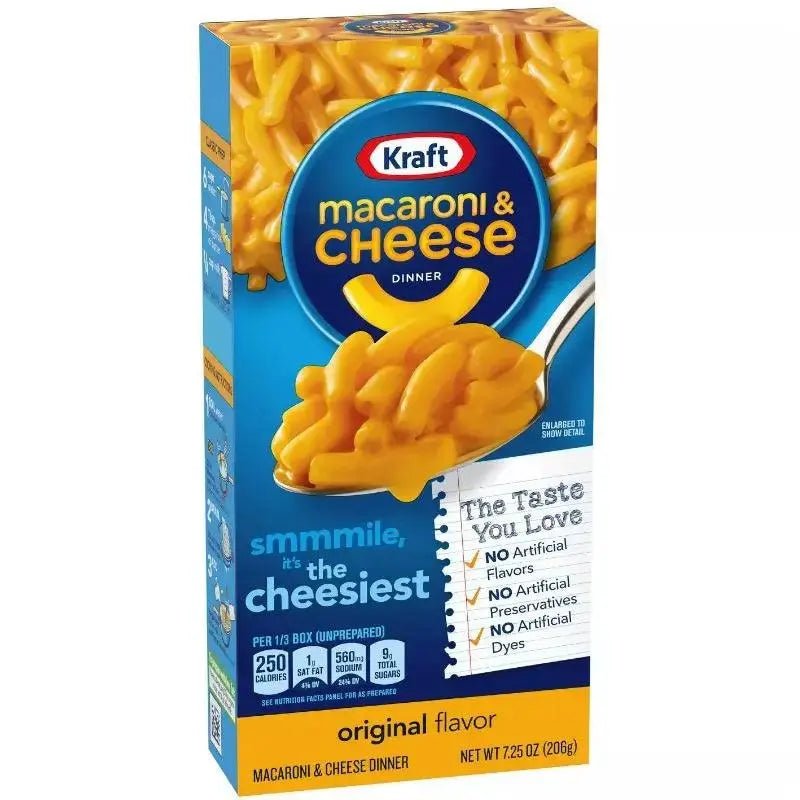 Kraft Macaroni and Cheese 206g - Americké sladkosti - OhMyCandyBox Chorvátsko