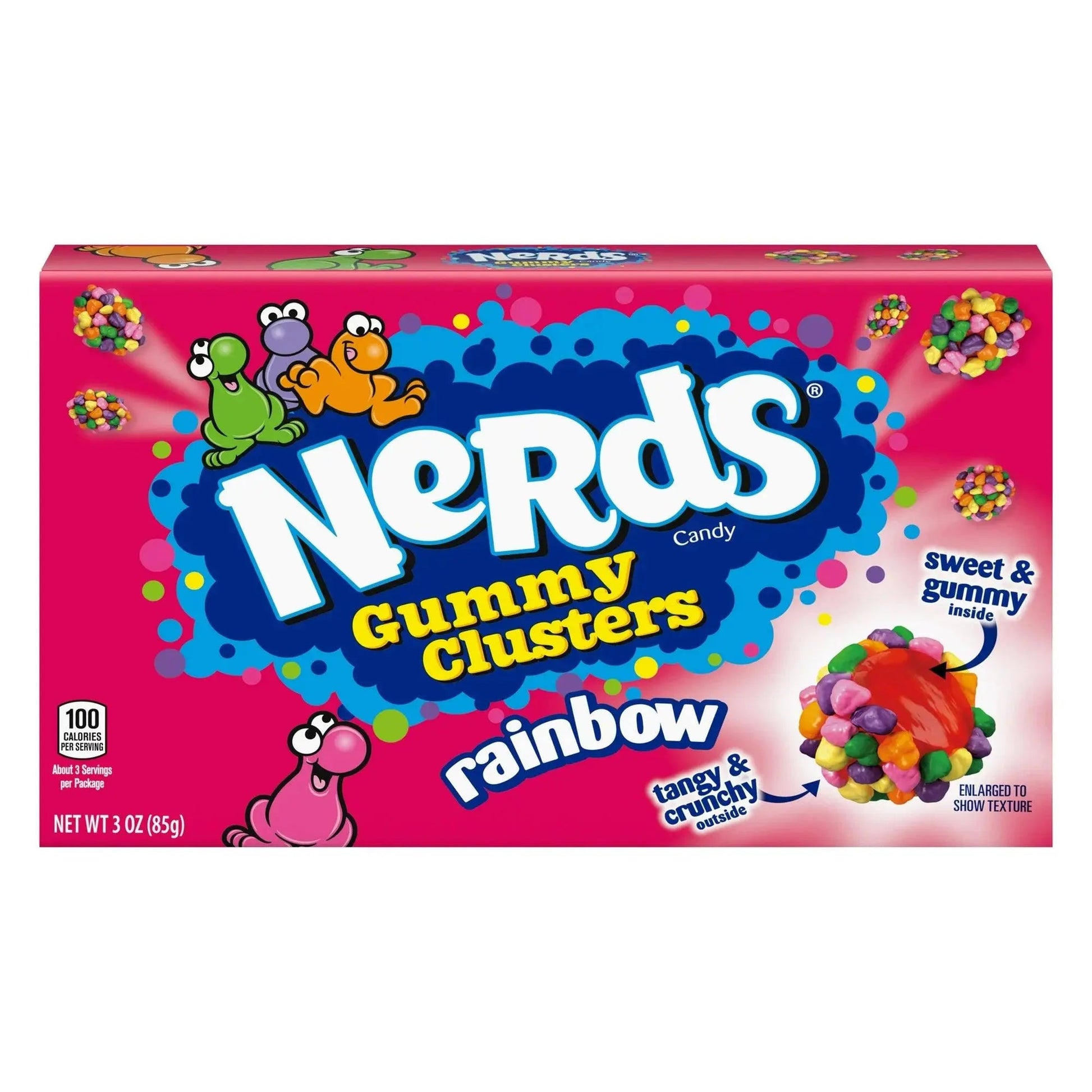 Nerds Gummy Clusters 85g - Americké sladkosti - OhMyCandyBox Chorvátsko