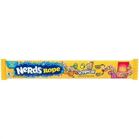 Nerds Rope Tropical 26g - Americké sladkosti - OhMyCandyBox Chorvátsko