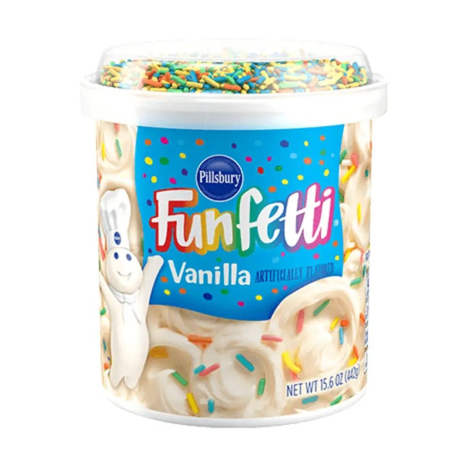 Pillsbury Frosting Funfetti Vanilla 442g - OhMyCandyBox