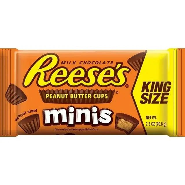 Reese's Mini arašidové maslové poháriky King Size 70g - OhMyCandyBox