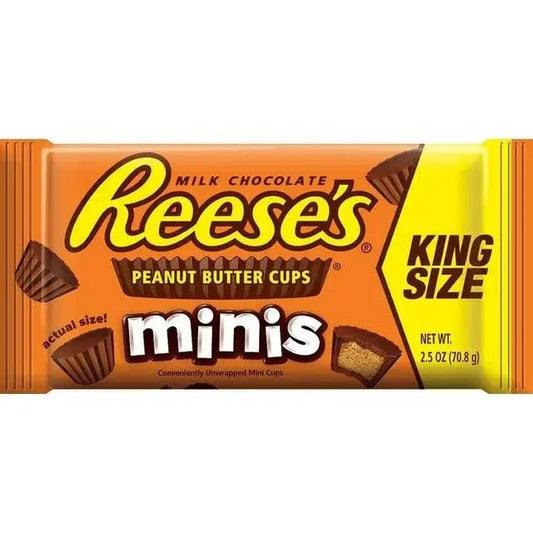 Reese's Mini arašidové maslové poháriky King Size 70g - OhMyCandyBox
