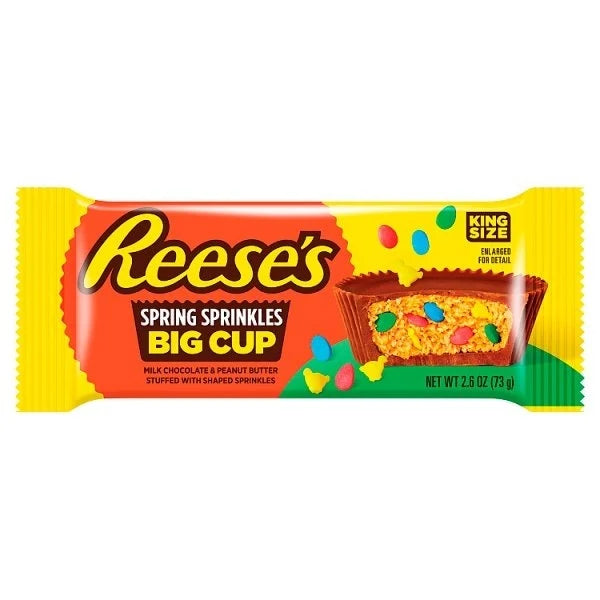 Reese's Peanut Butter Big Cup Spring Sprinkles 73g