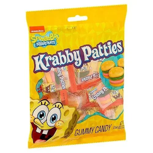 Spongebob Gummy Krabby Patties 72g - OhMyCandyBox